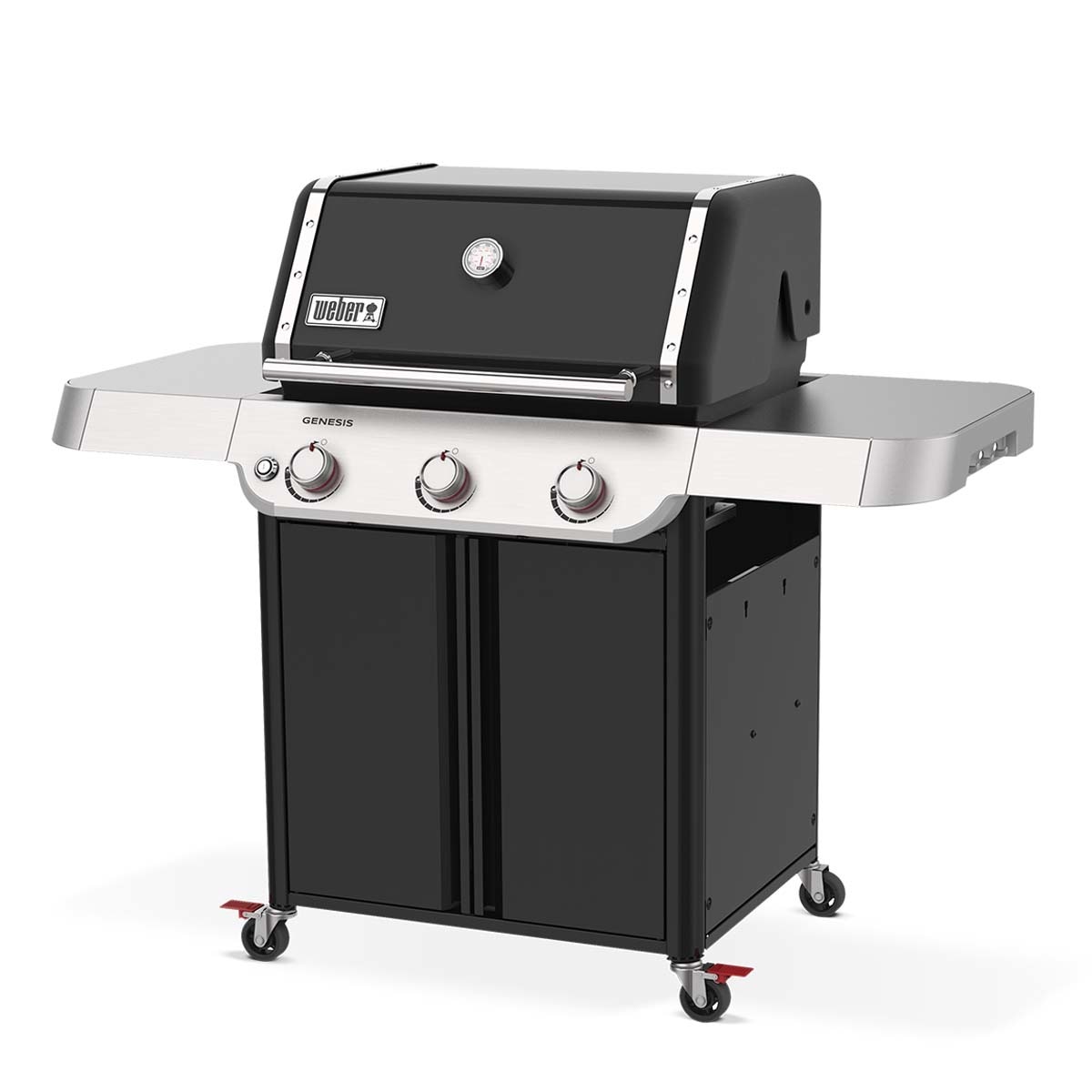 Barbecue de Gás com 3 Queimadores Genesis E-315 Preto-3