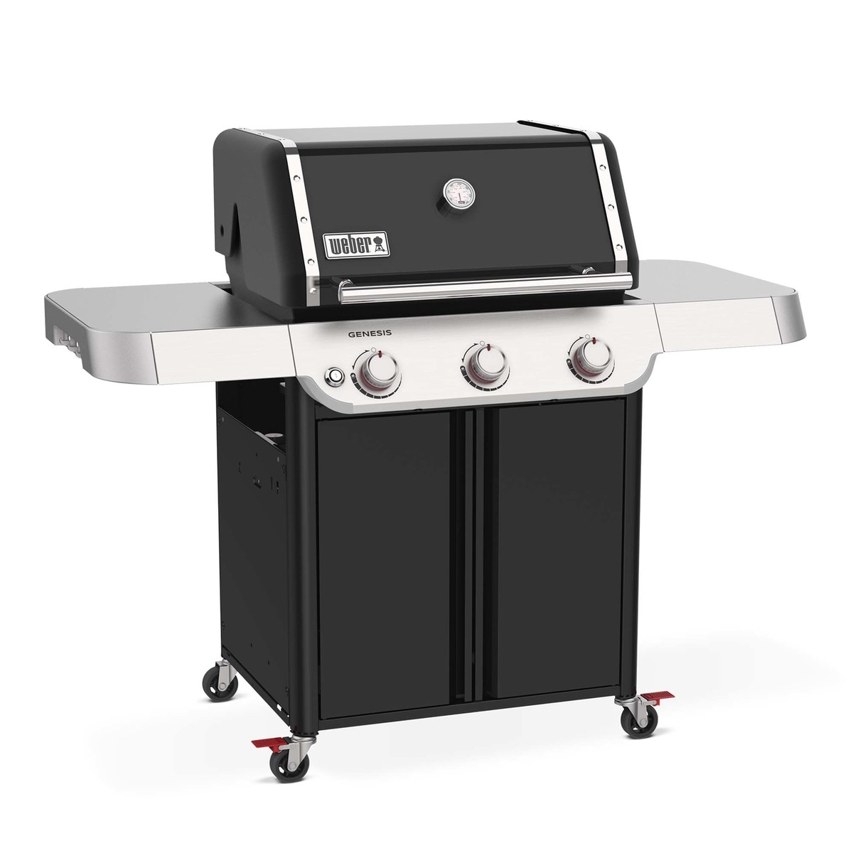 Barbecue de Gás com 3 Queimadores Genesis E-315 Preto-1