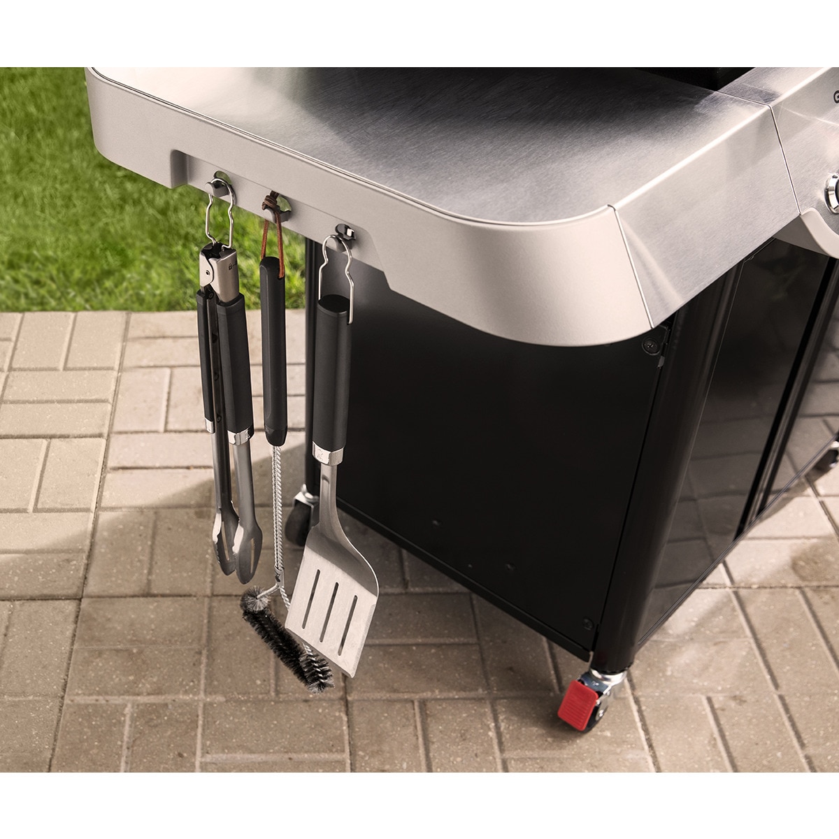 Barbecue de Gás com 3 Queimadores Genesis E-315 Preto-8