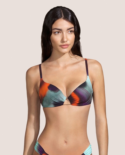 Imagem 0 de Top de biquíni estampado com EVA foam
