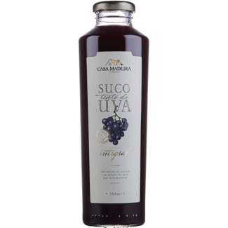 Sumo de Uva Tinta garrafa 50 cl - Casa Madeira