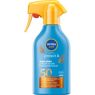 Sun Spray Familiar Protect & Bronze FP50 embalagem 270 ml - Nivea
