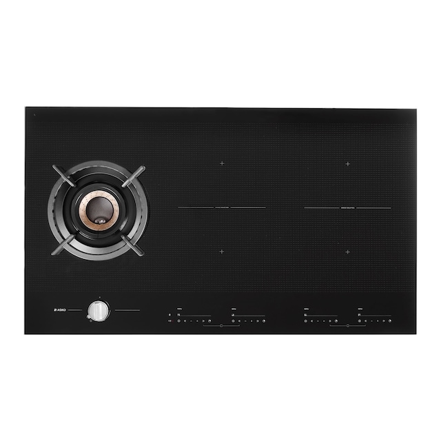 Imagen 0 de Placa gas mixta Asko 1 quemador y 4 zonas de inducción - HIG1995AB