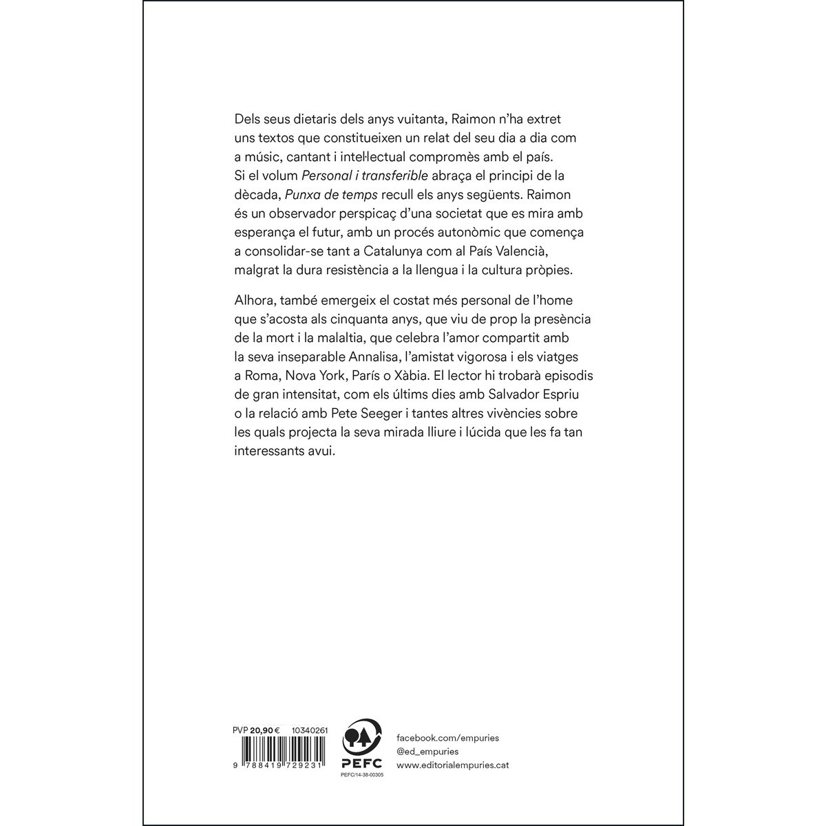 Punxa de temps (Capa mole com abas) 2