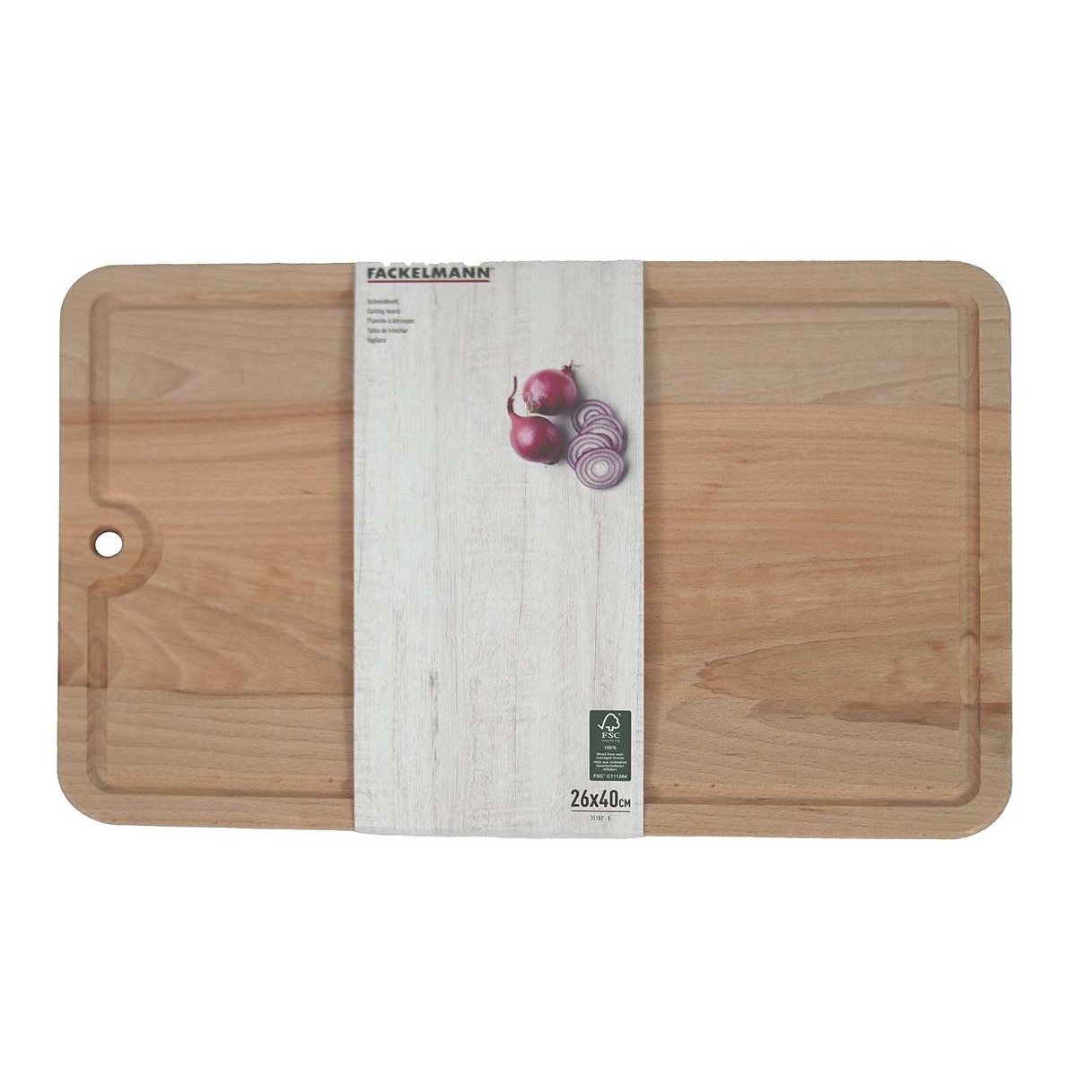 Tabla de cortar Nature Fackelmann Natural-2