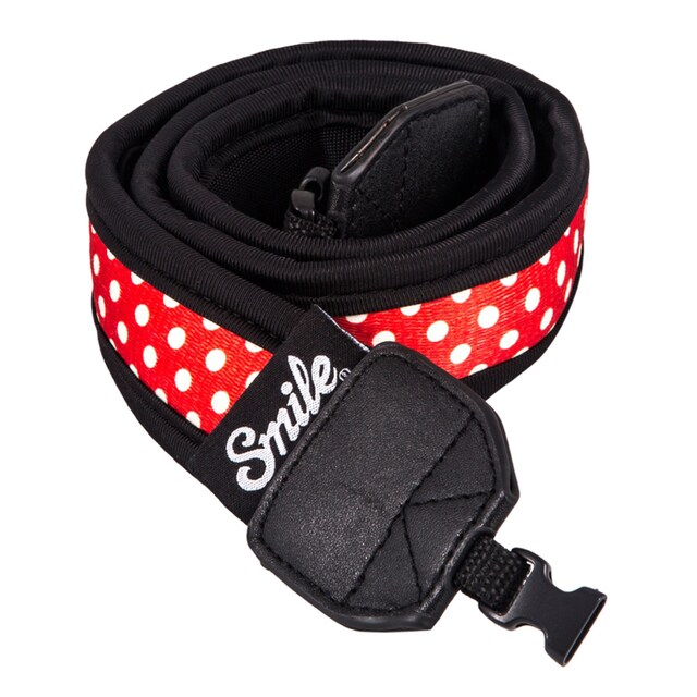 Imagen 0 de Correa para cámara Smile Lolita Rojo con lunares