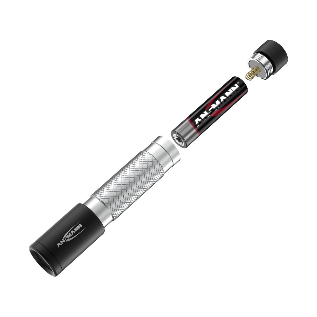 Linterna LED de Uso Diario 50B 55 lm 6000K Plata / Negro-8