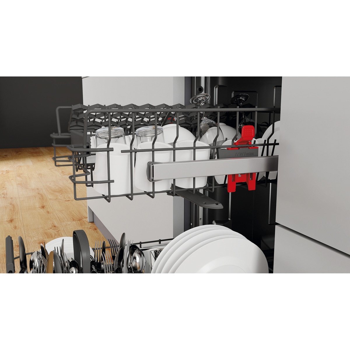 Lavavajillas Whirlpool 10 servicios, 45 cm - WSFC 3M27 X Inox-12