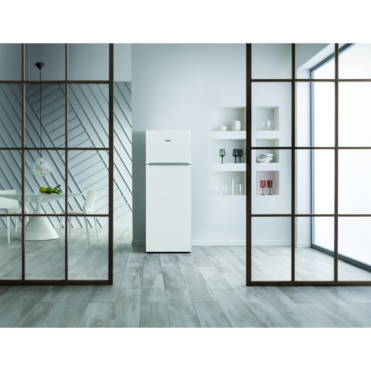 Frigorífico de 2 Portas Whirlpool W55TM 4120 W 2 Cíclico de 144 cm - Branco Branco-4