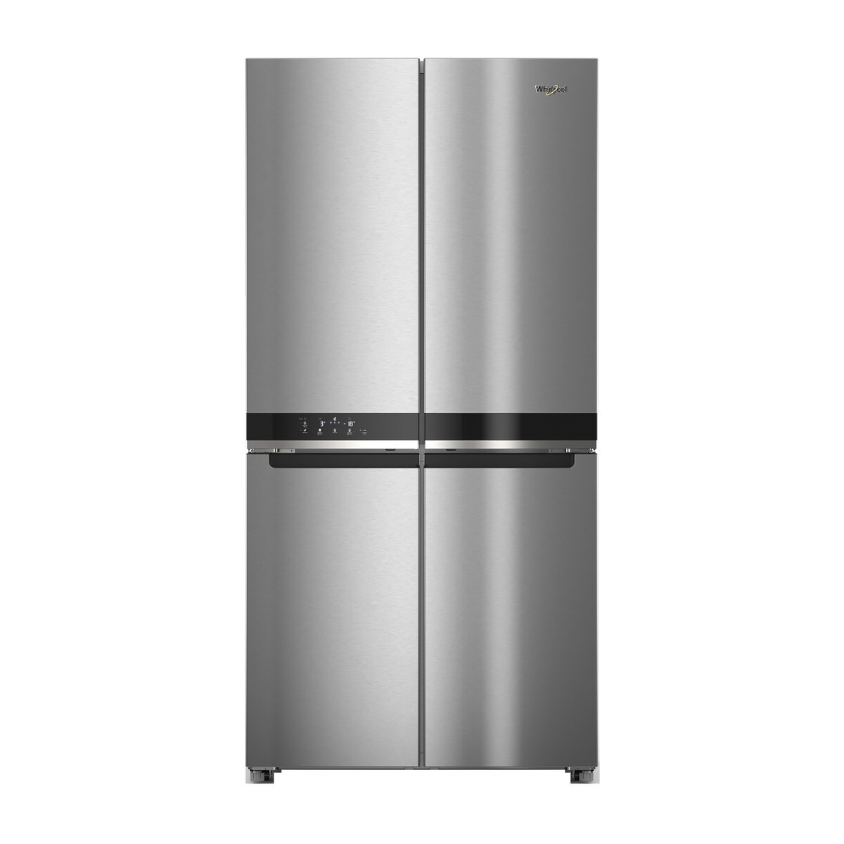 Frigorífico Americano Whirlpool WQ9 B2L EF de 4 Portas Total No Frost de 187,4 cm - Inox Look Inox-1
