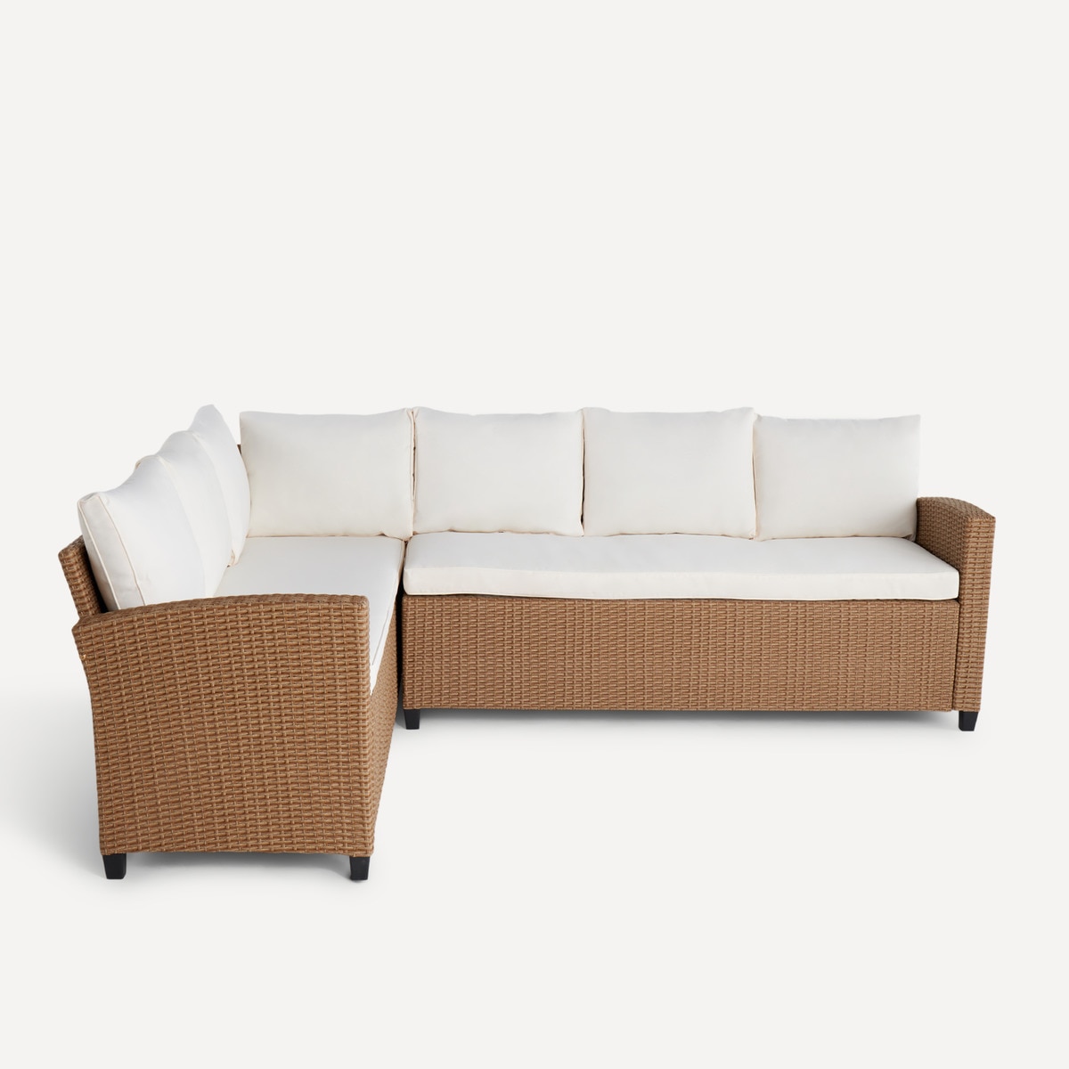 Conjunto con rinconera Estambul Basics El Corte Inglés Natural-4