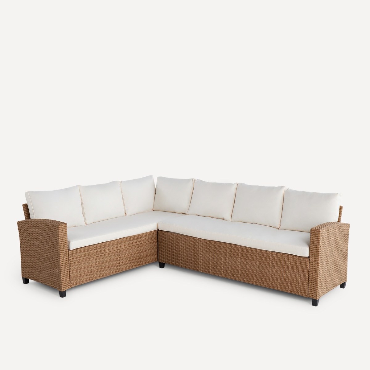 Conjunto con rinconera Estambul Basics El Corte Inglés Natural-3