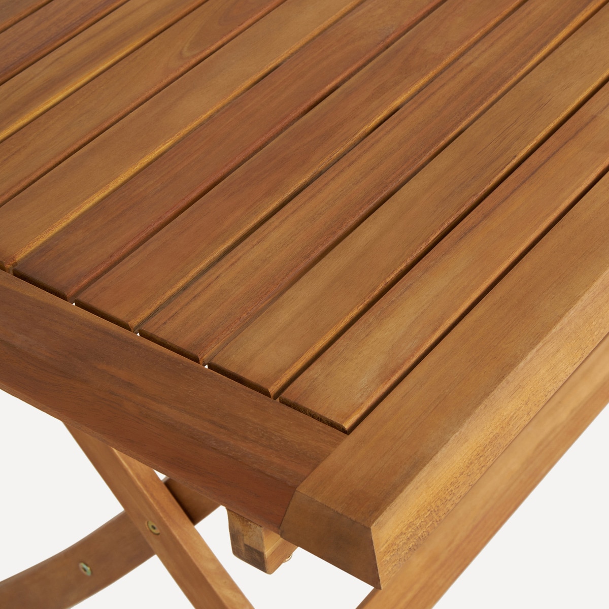 Mesa de jardín extensible y plegable de madera de acacia Baiona El Corte Inglés Natural-6