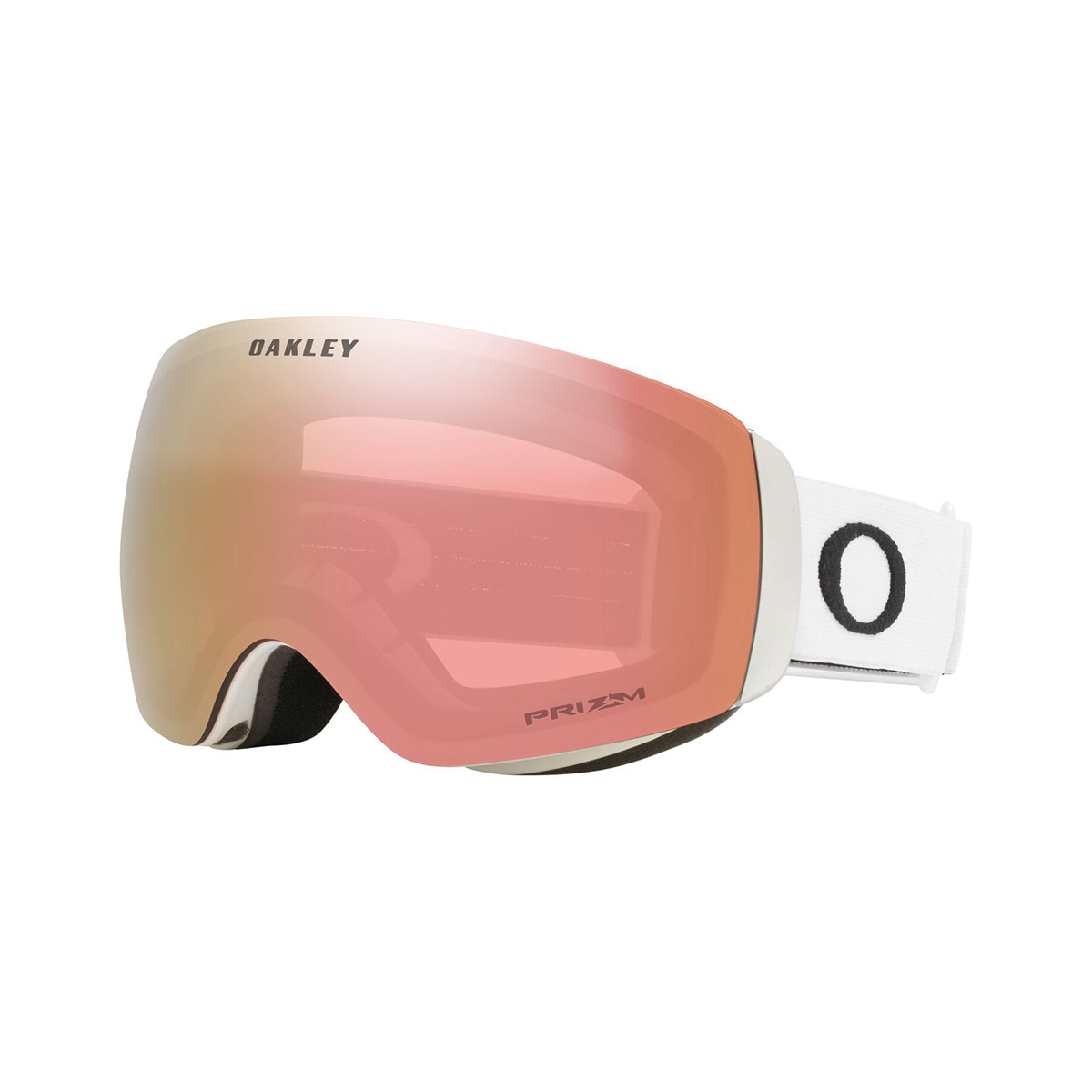 Máscara de Ski / Snowbord Flight Deck M Branco / Vermelho-1