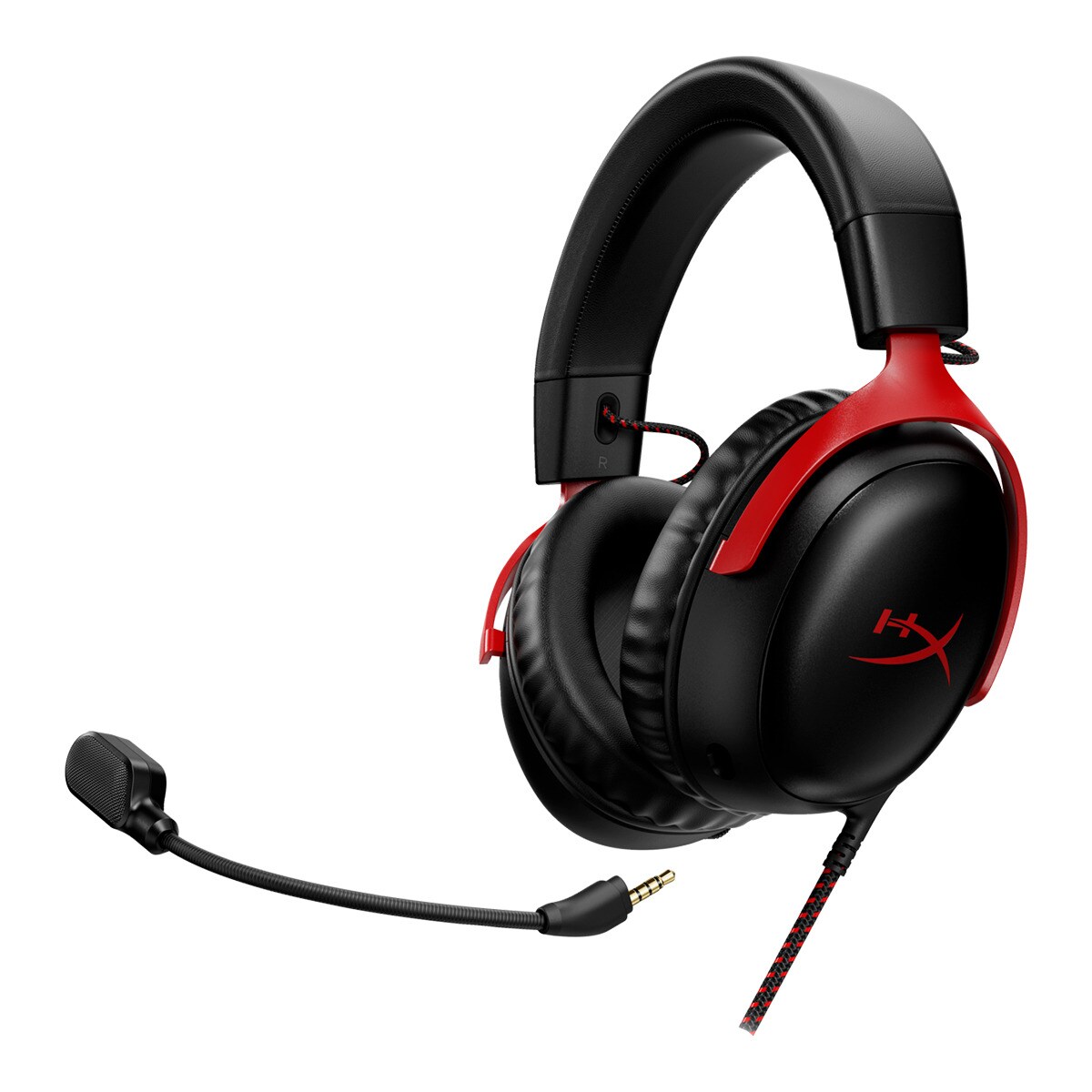 Auriculares con micrófono Gaming HyperX Cloud III con cable Negro / Rojo-6