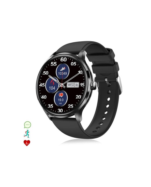 Imagen 0 de Smartwatch QS80 con llamadas BT, notificaciones push. Monitor deportivo y de salud, termómetro