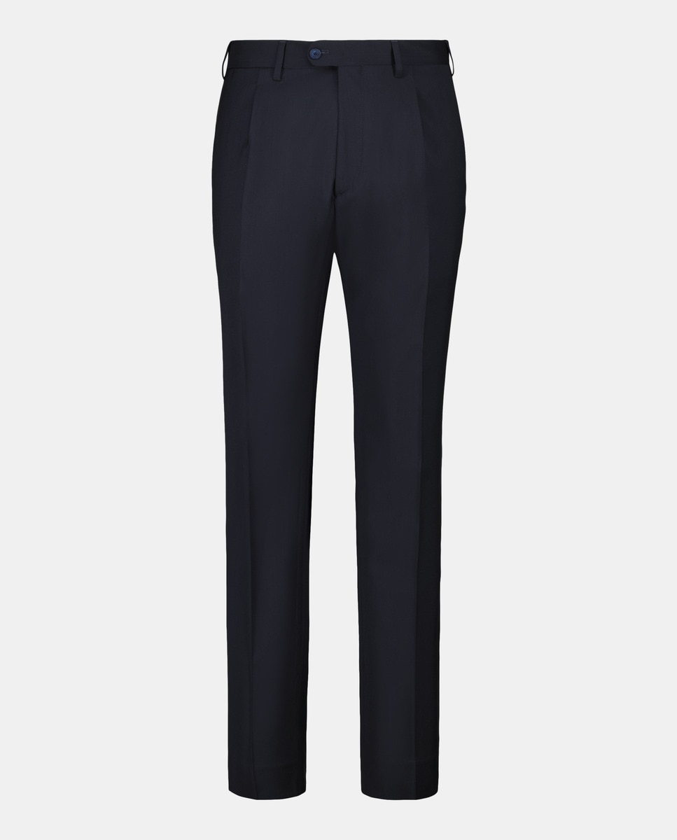 Calças de homem Azul-marinho-4