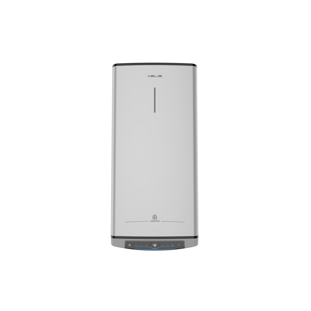 Termo eléctrico vertical/ horizontal Ariston 80 litros - VELIS DRY WIFI 80 GRIS WIND 39-4