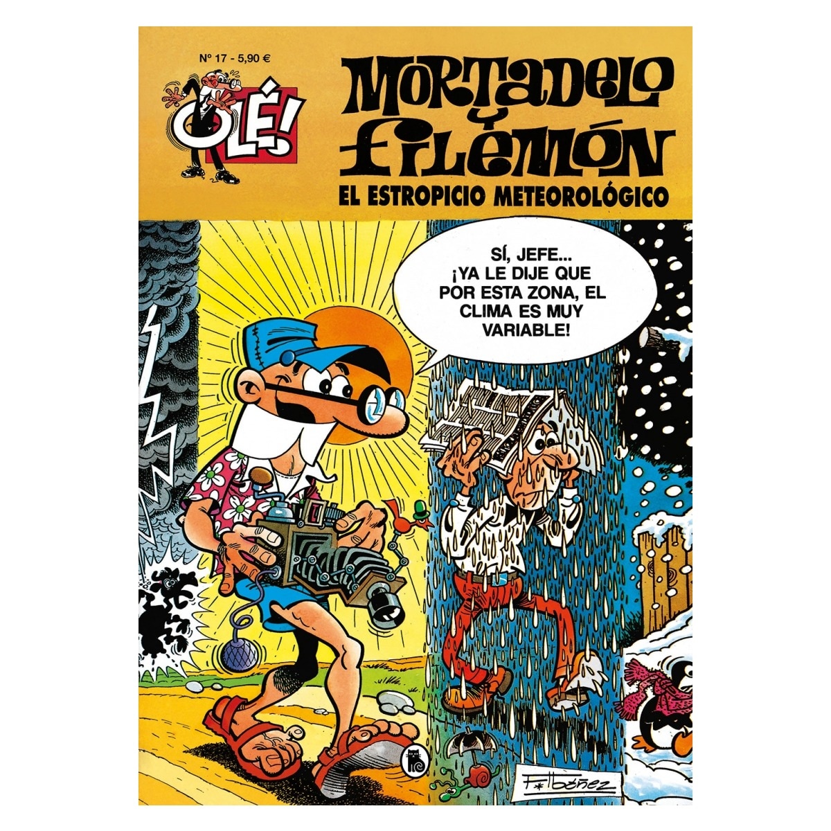 Mortadelo y Filemón. El estropicio meteorológico (Olé! Mortadelo 17)  (Tapa blanda) 4