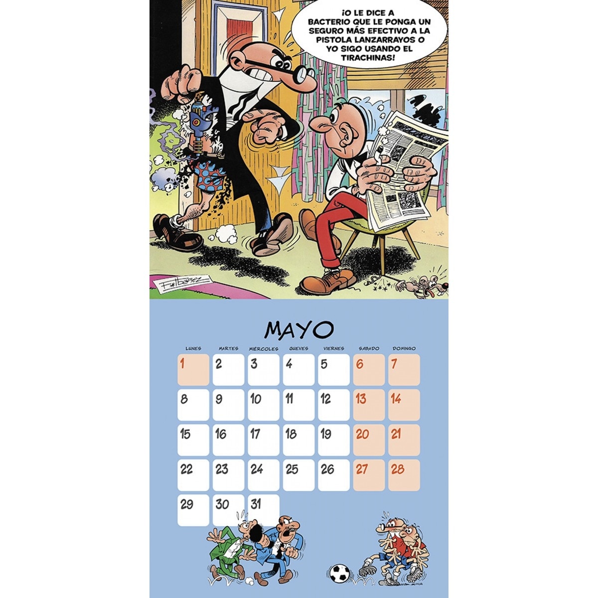 Calendario Mortadelo y Filemón 2023 (Capa mole) 2