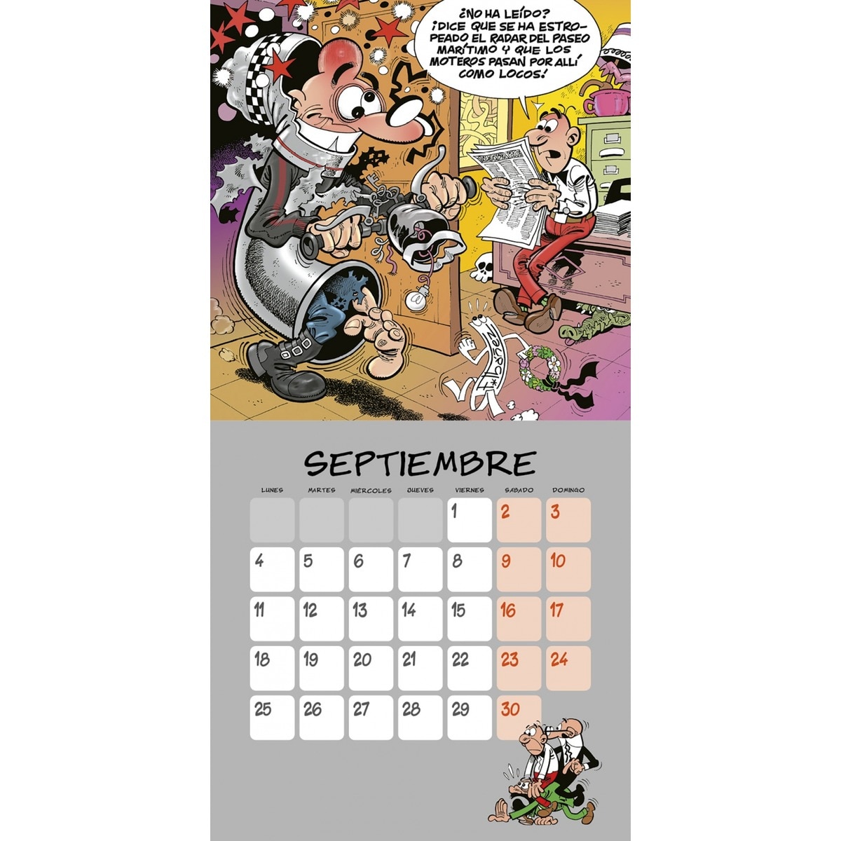 Calendario Mortadelo y Filemón 2023 (Capa mole) 4