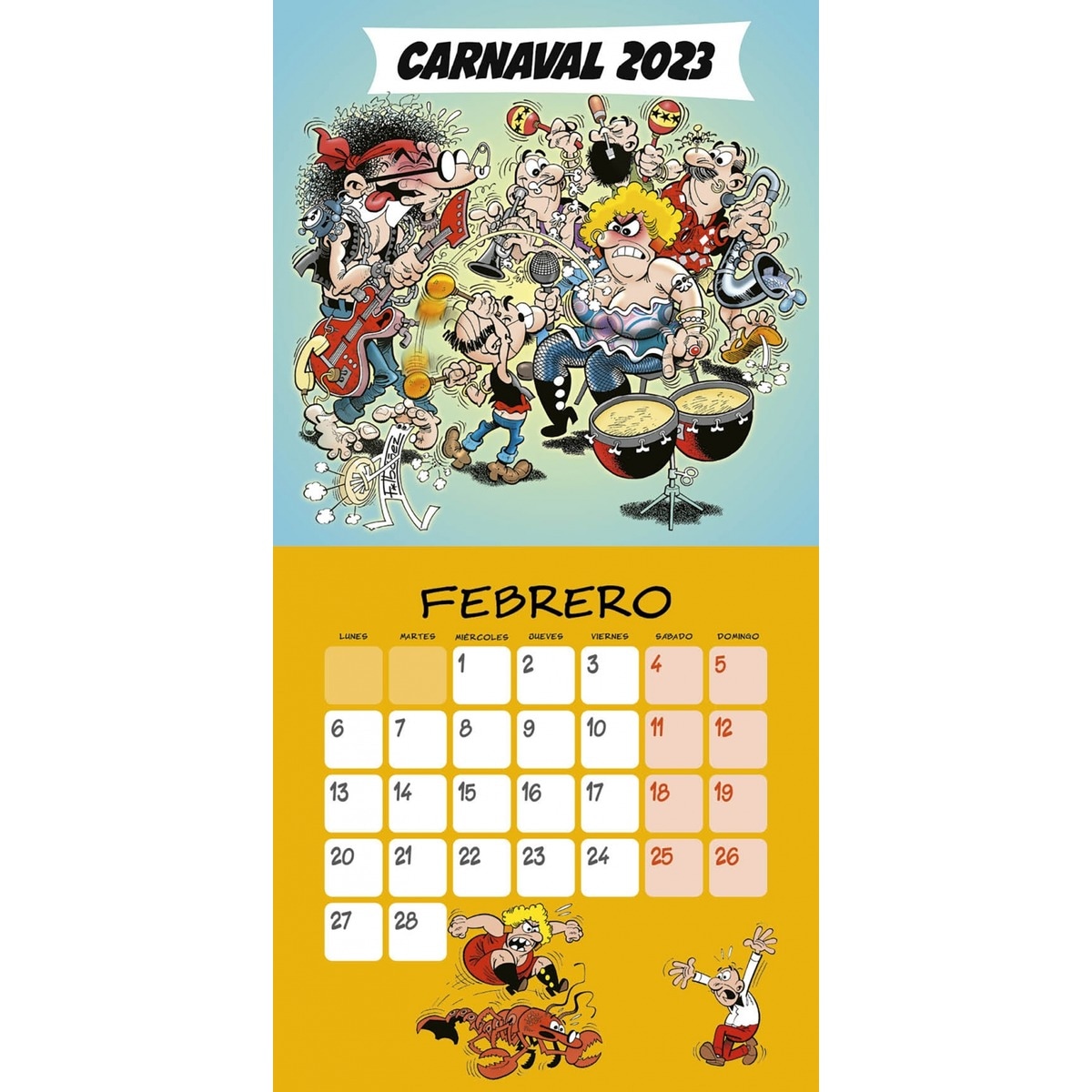 Calendario Mortadelo y Filemón 2023 (Capa mole) 5