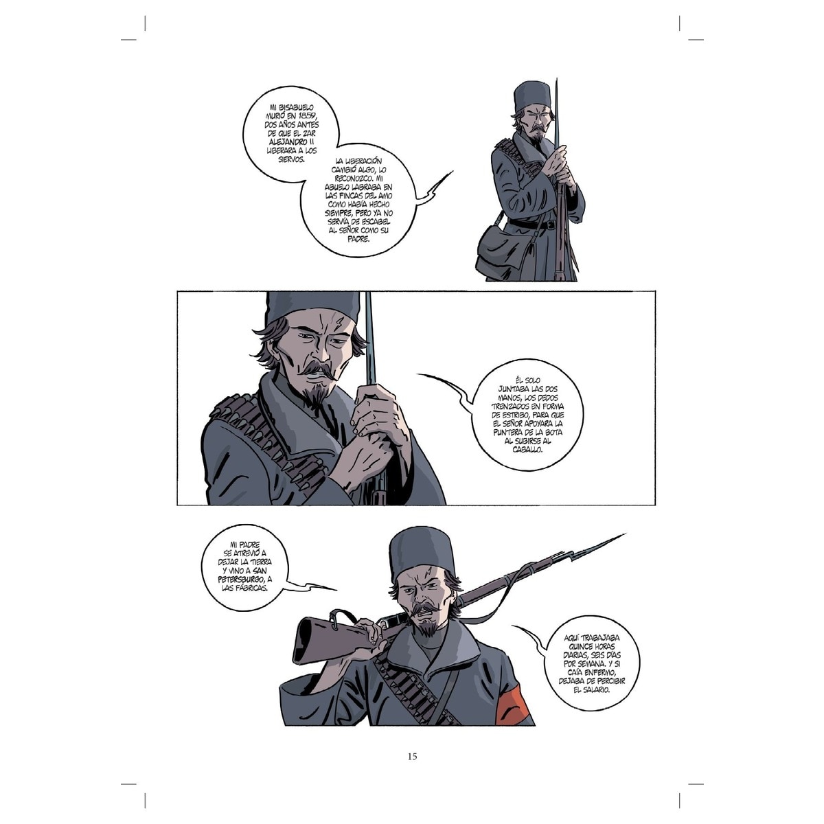 La Revolución rusa contada para escépticos (novela gráfica) (Tapa dura) 3