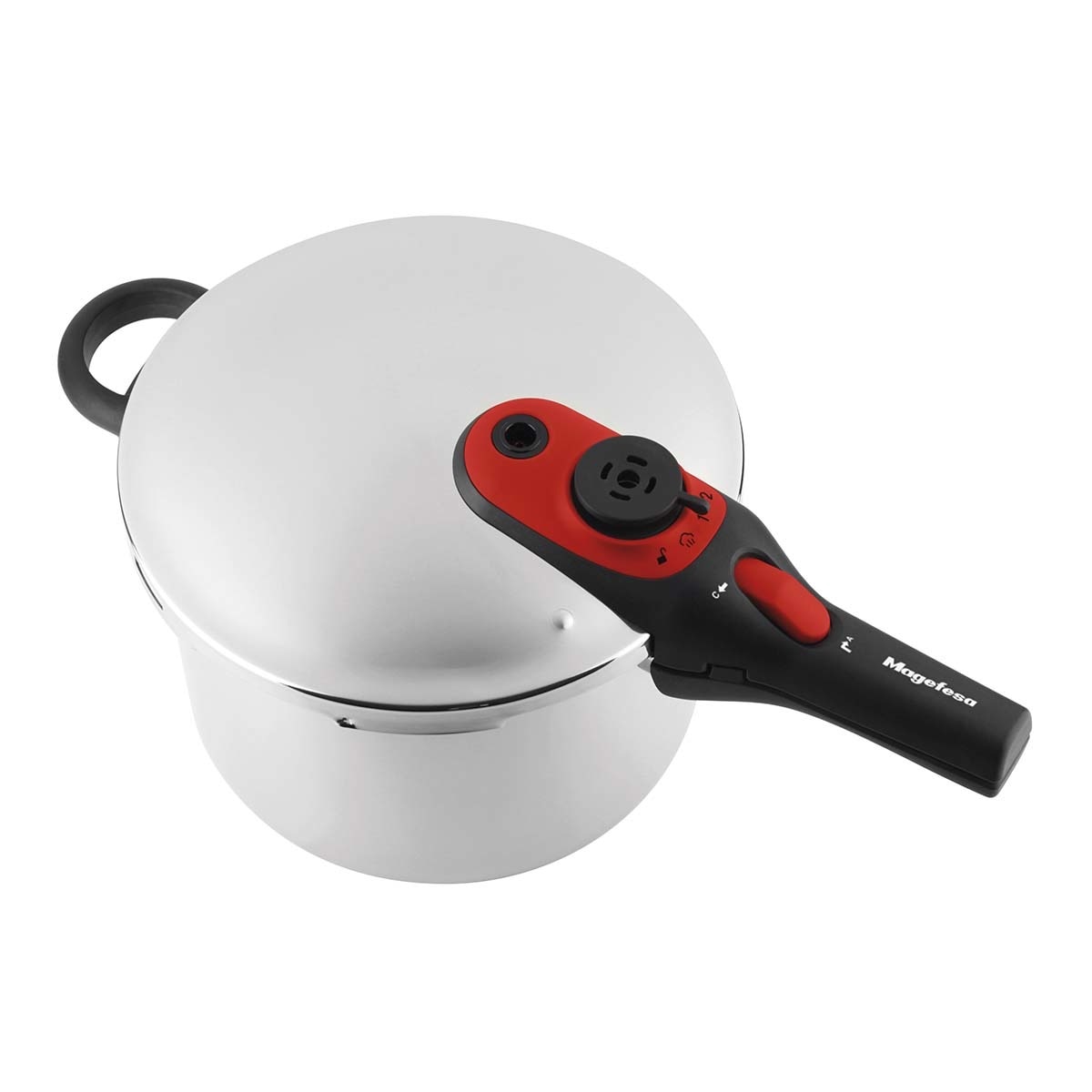 Olla a presión super rápida 5 L Activa 2 Magefesa Acero-3