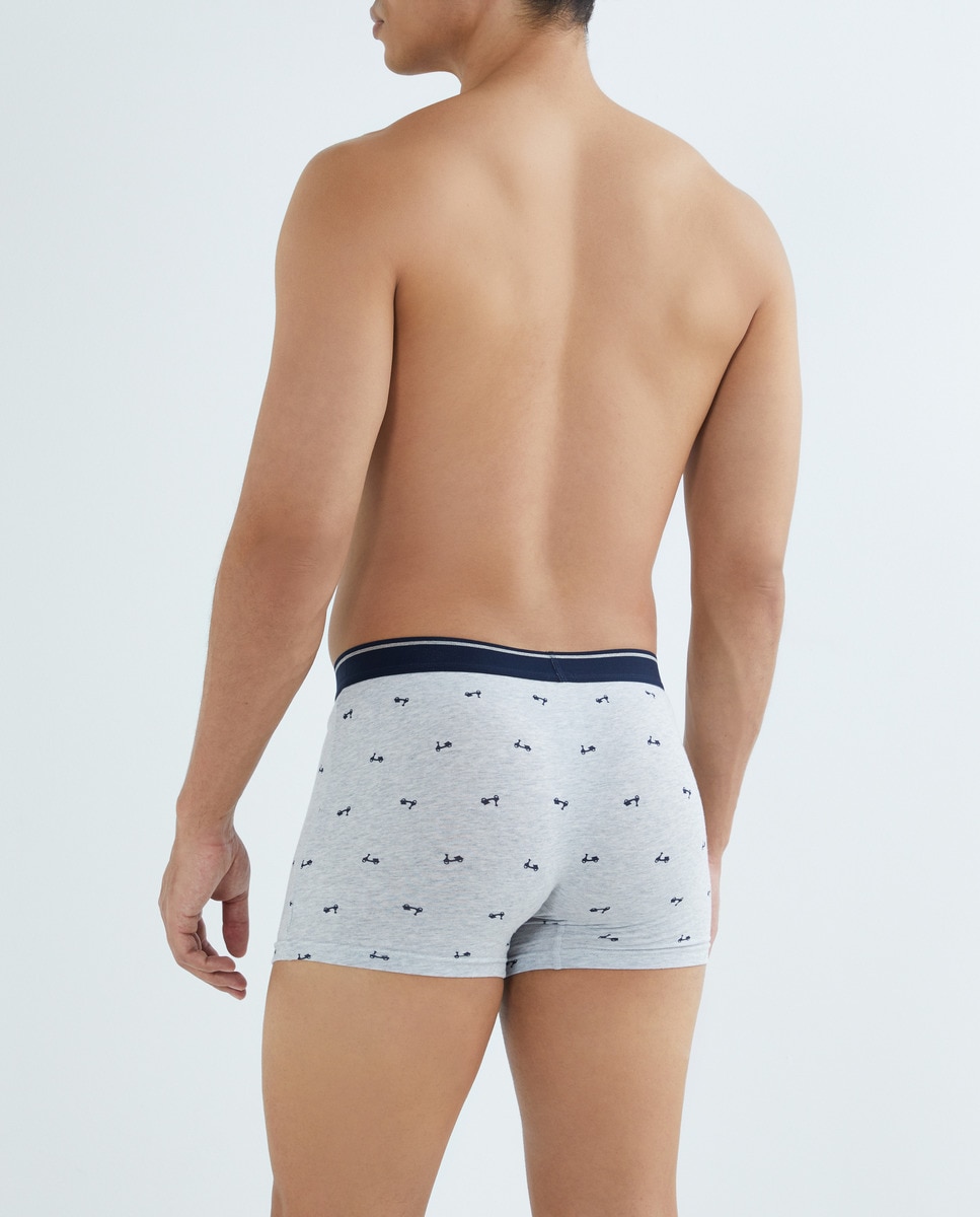 Pack 2 bóxers combinados de hombre Gris-2