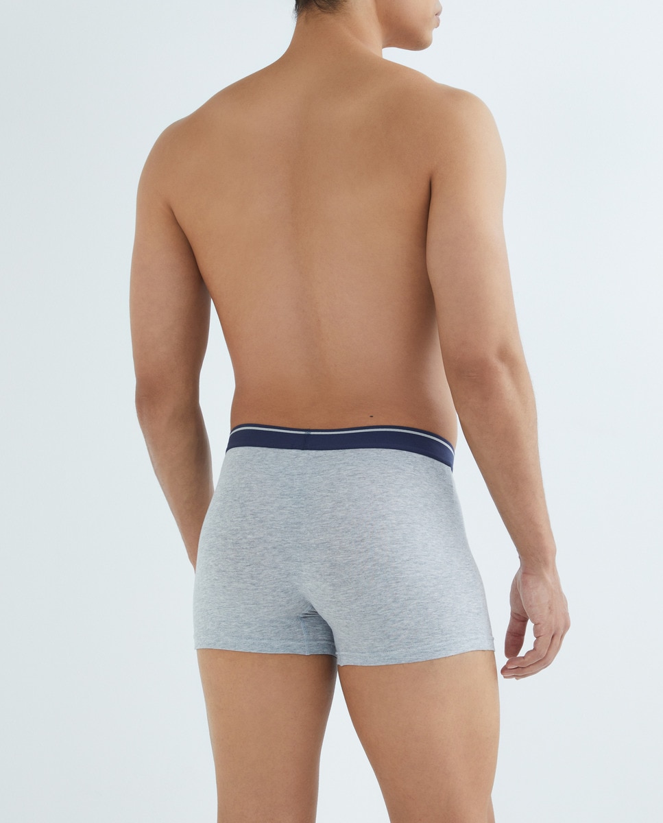 Pack 2 bóxers combinados de hombre Gris-2