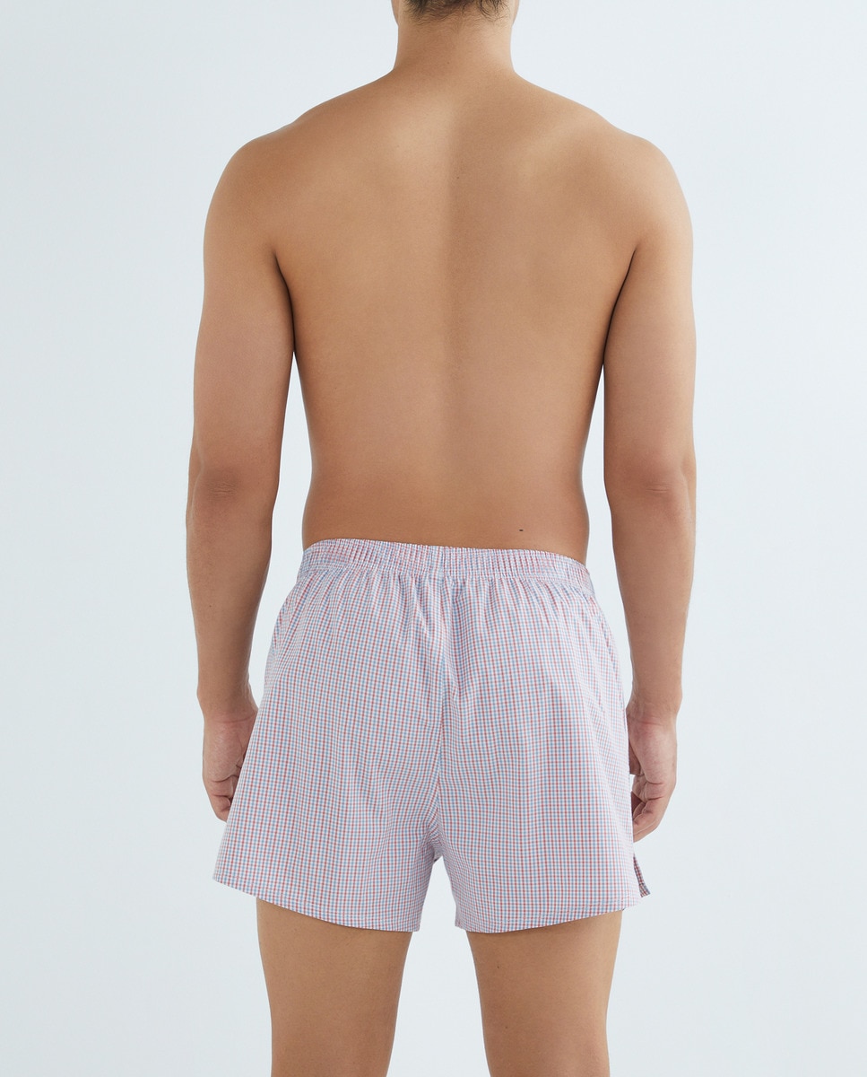 Pack 2 boxer popelín Azul-2