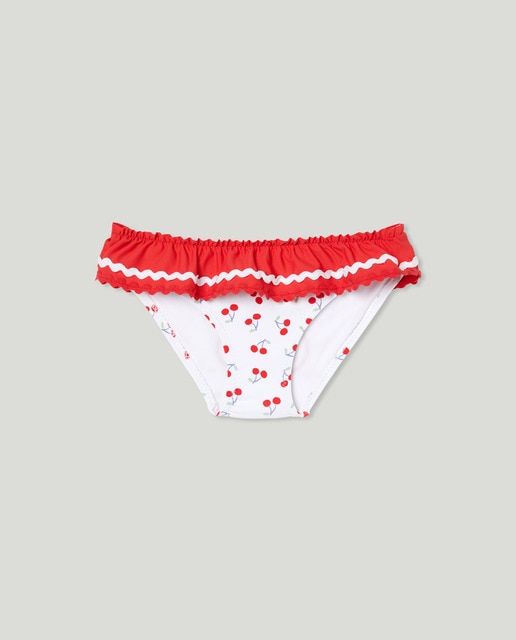 Imagen 0 de Culetín de bebé niña con estampado cerezas