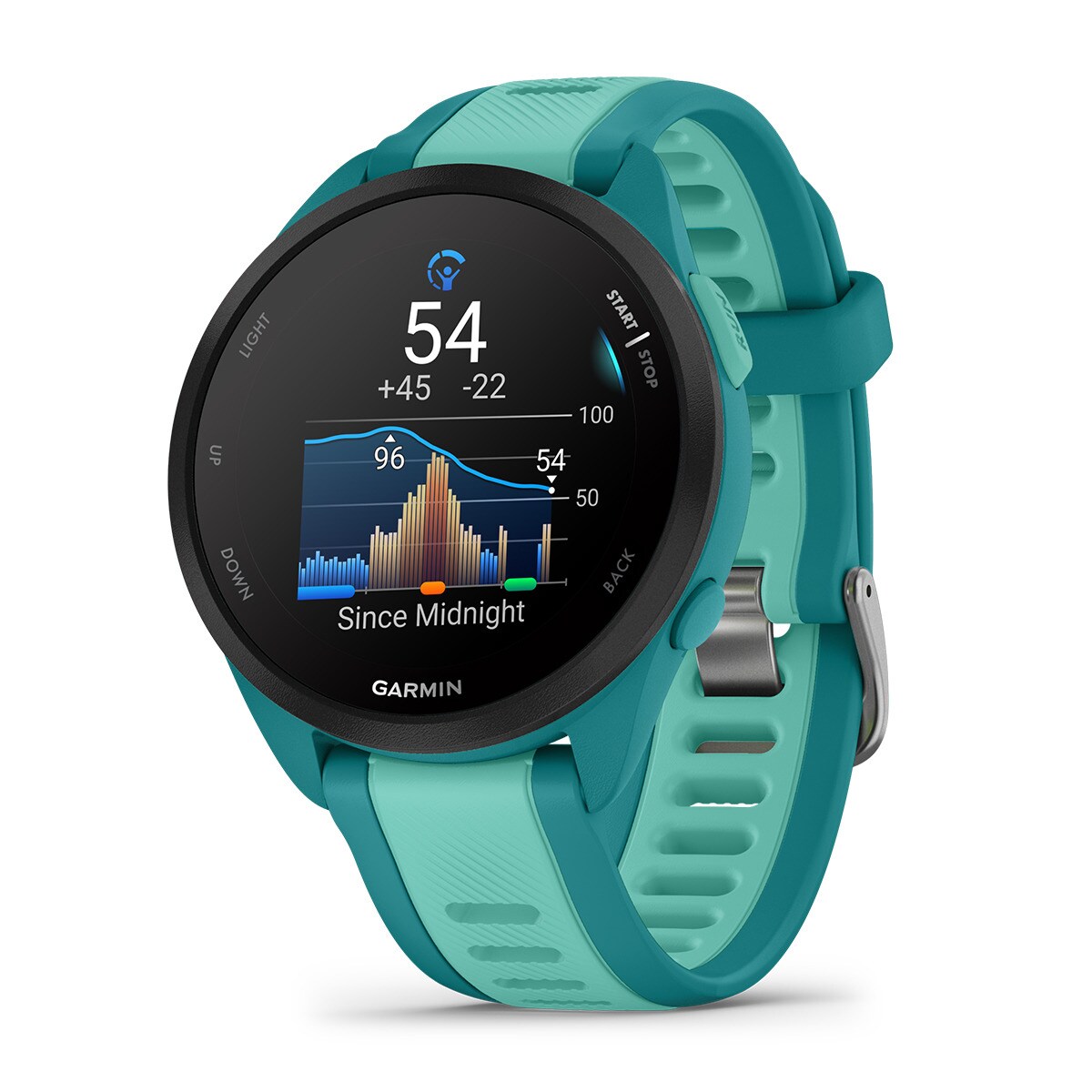 Relógio Smartwatch Forerunner 165 Music Turquesa-2