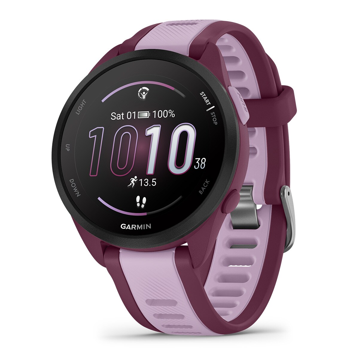 Relógio Smartwatch Forerunner 165 Music Rosa-1