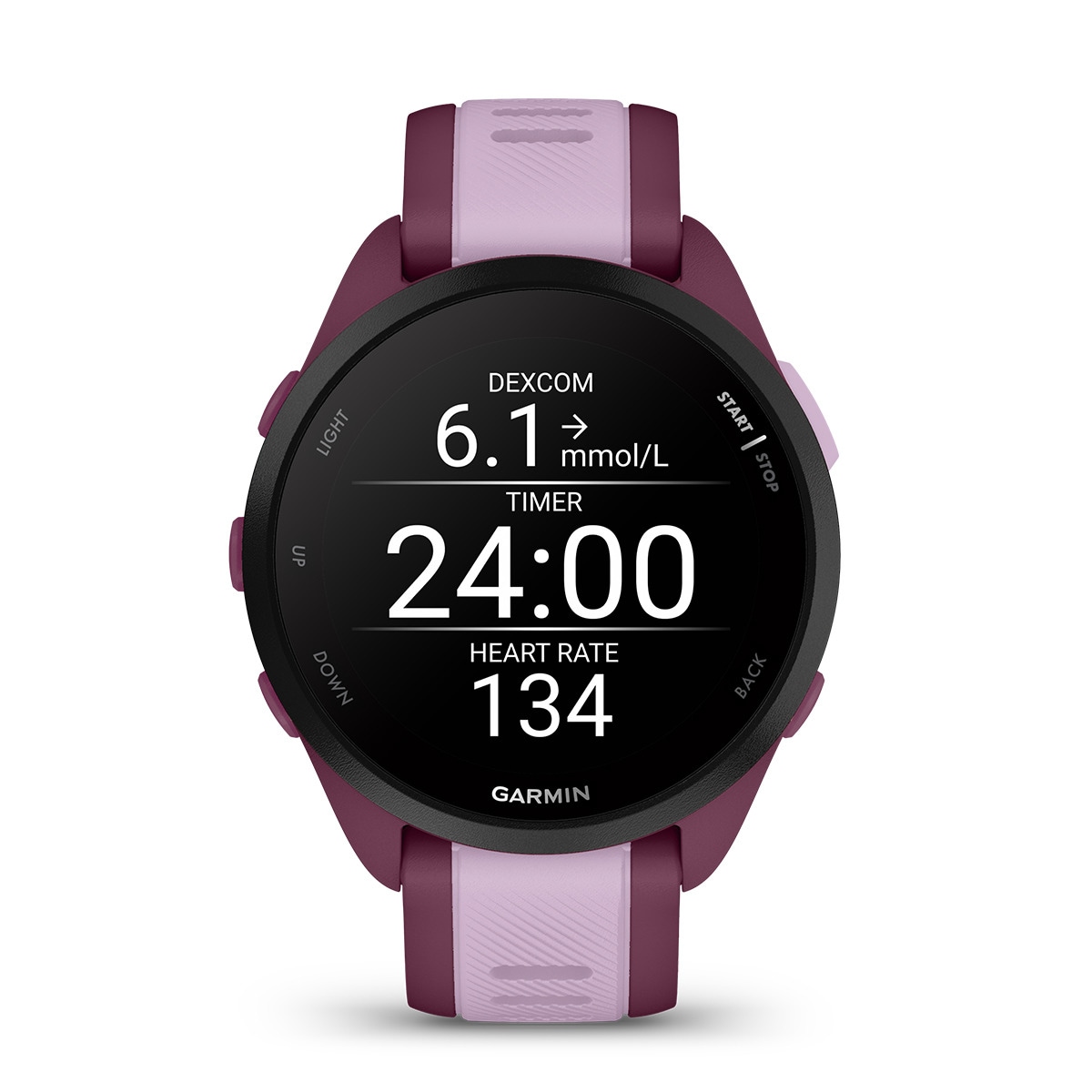 Relógio Smartwatch Forerunner 165 Music Rosa-7