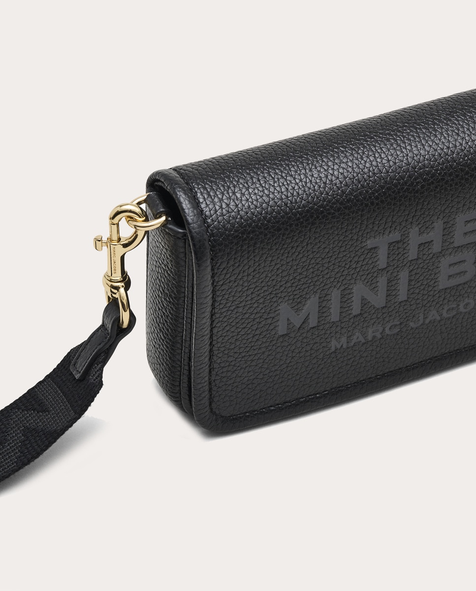 Mala a Tiracolo Mini em Pele Preto-8