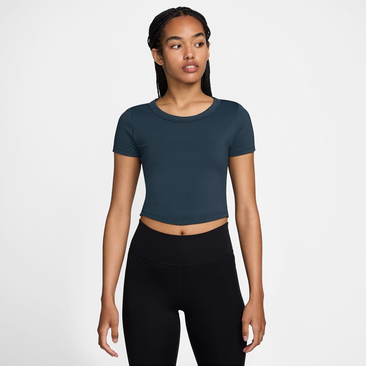 T-shirt de Mulher One Fitted Azul-escuro-1