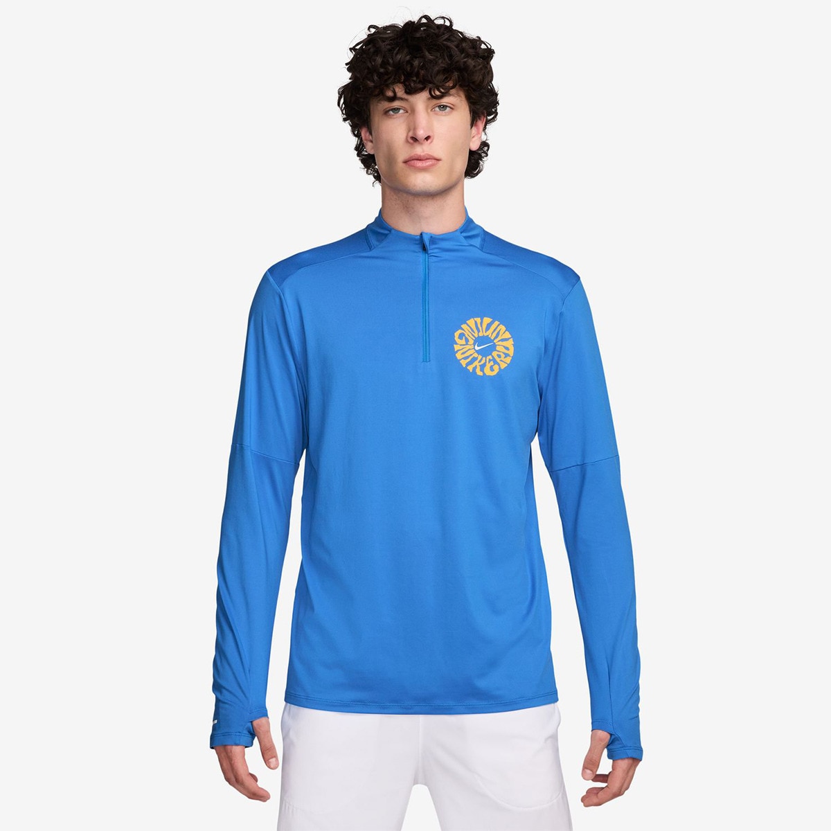 T-shirt de Homem Element Run Energy Azul-1