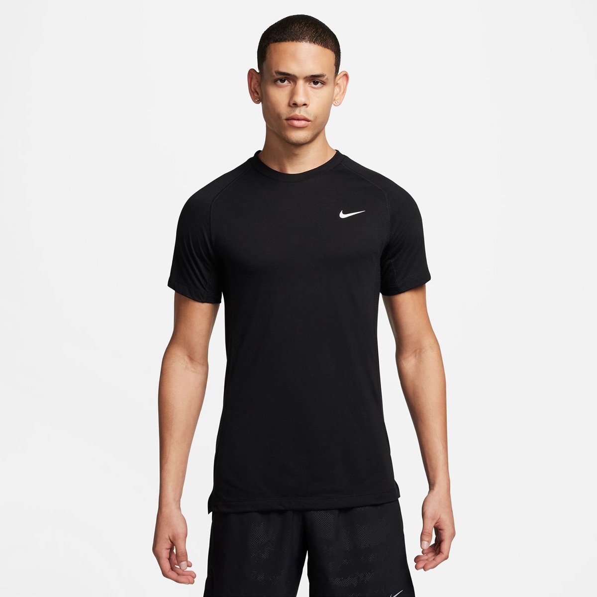 T-shirt de Homem Flex Rep Preto-1