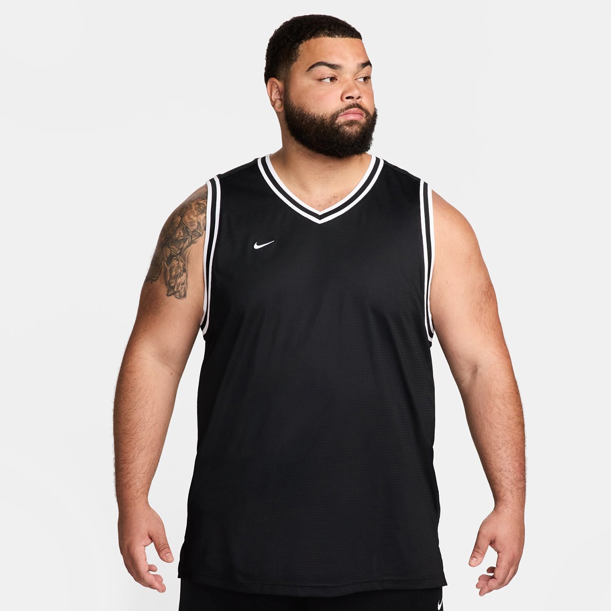 T-shirt de Homem ADN Preto / Branco-5