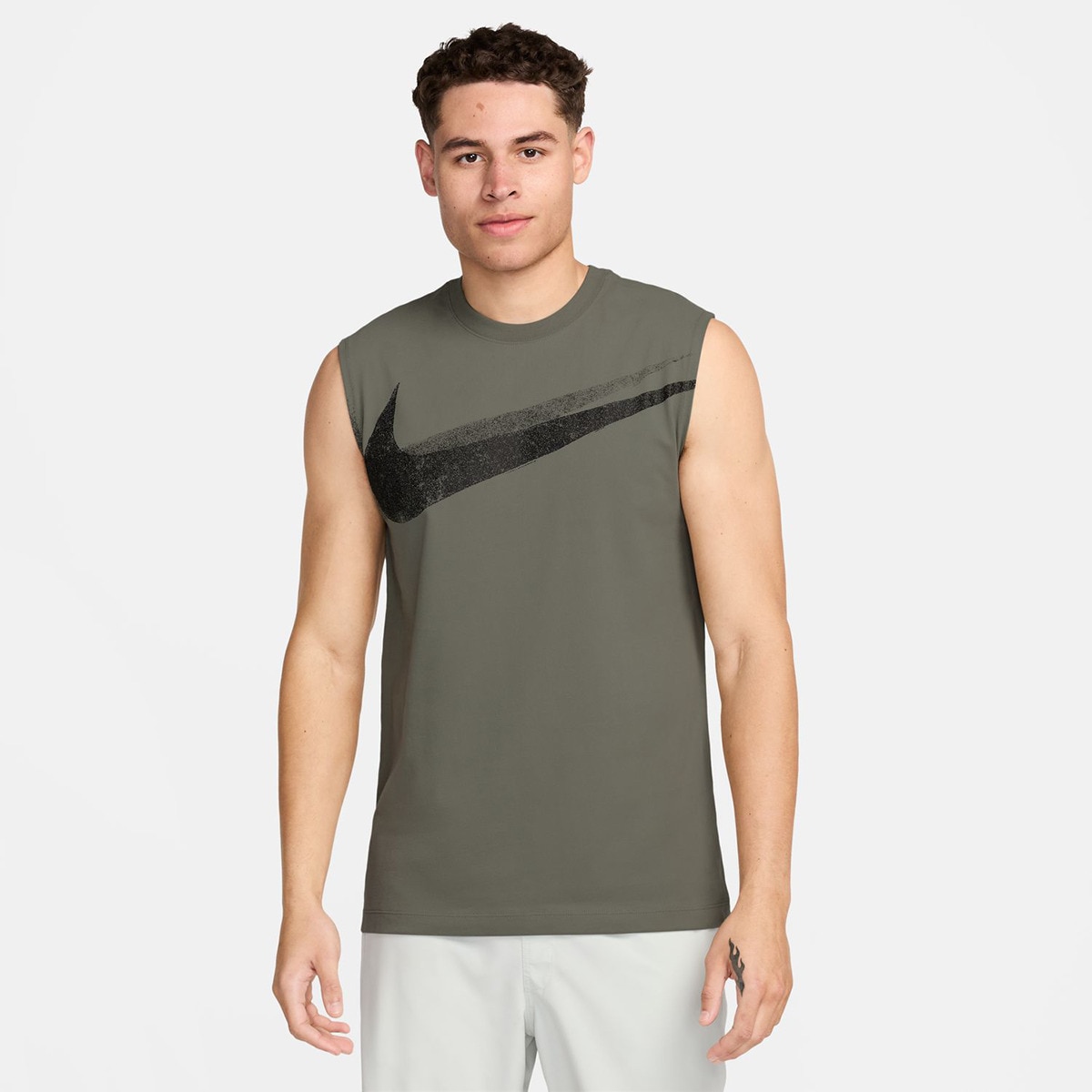 T-shirt de homem Nike Verde-1