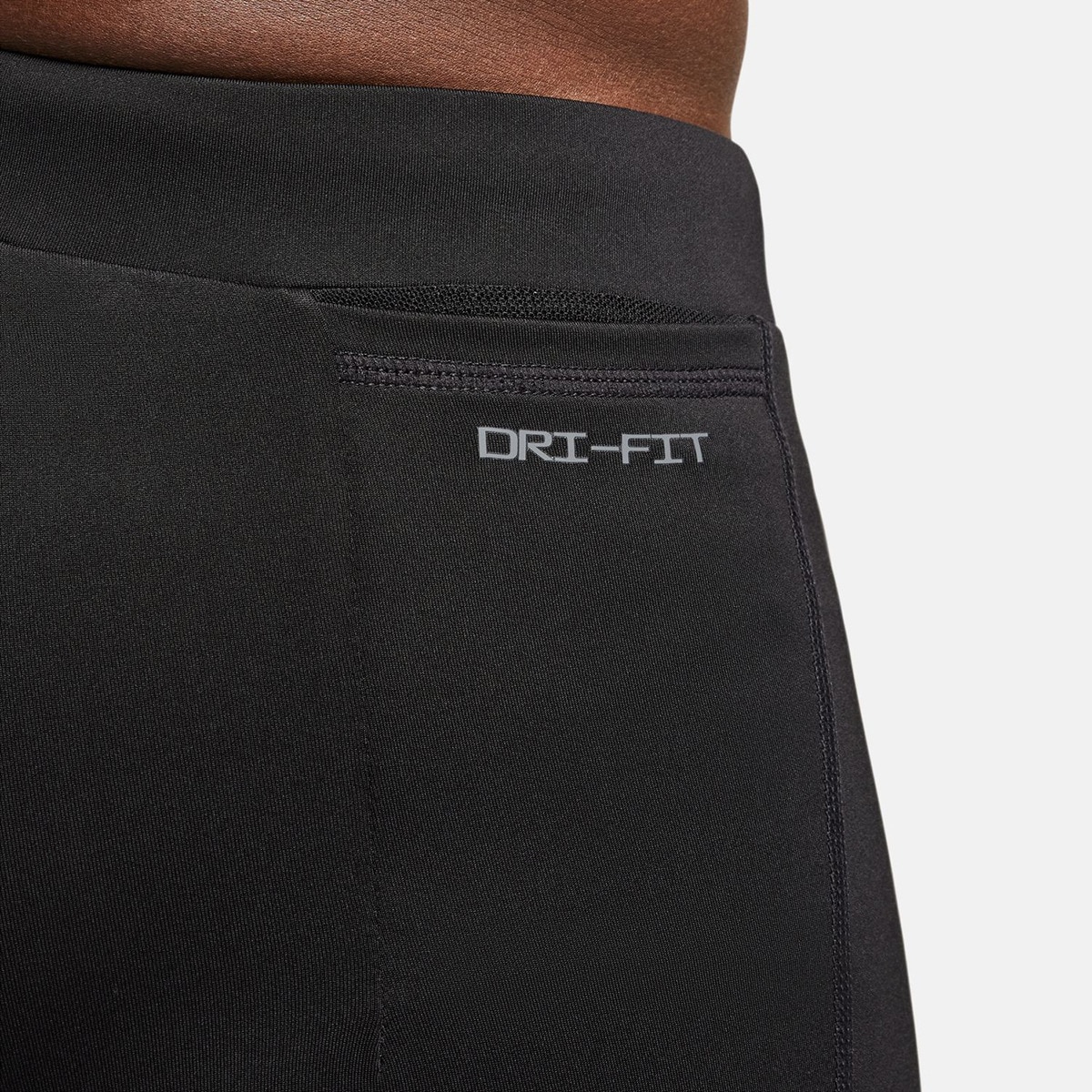 Calças de malha de homem Fast Nike Preto-4