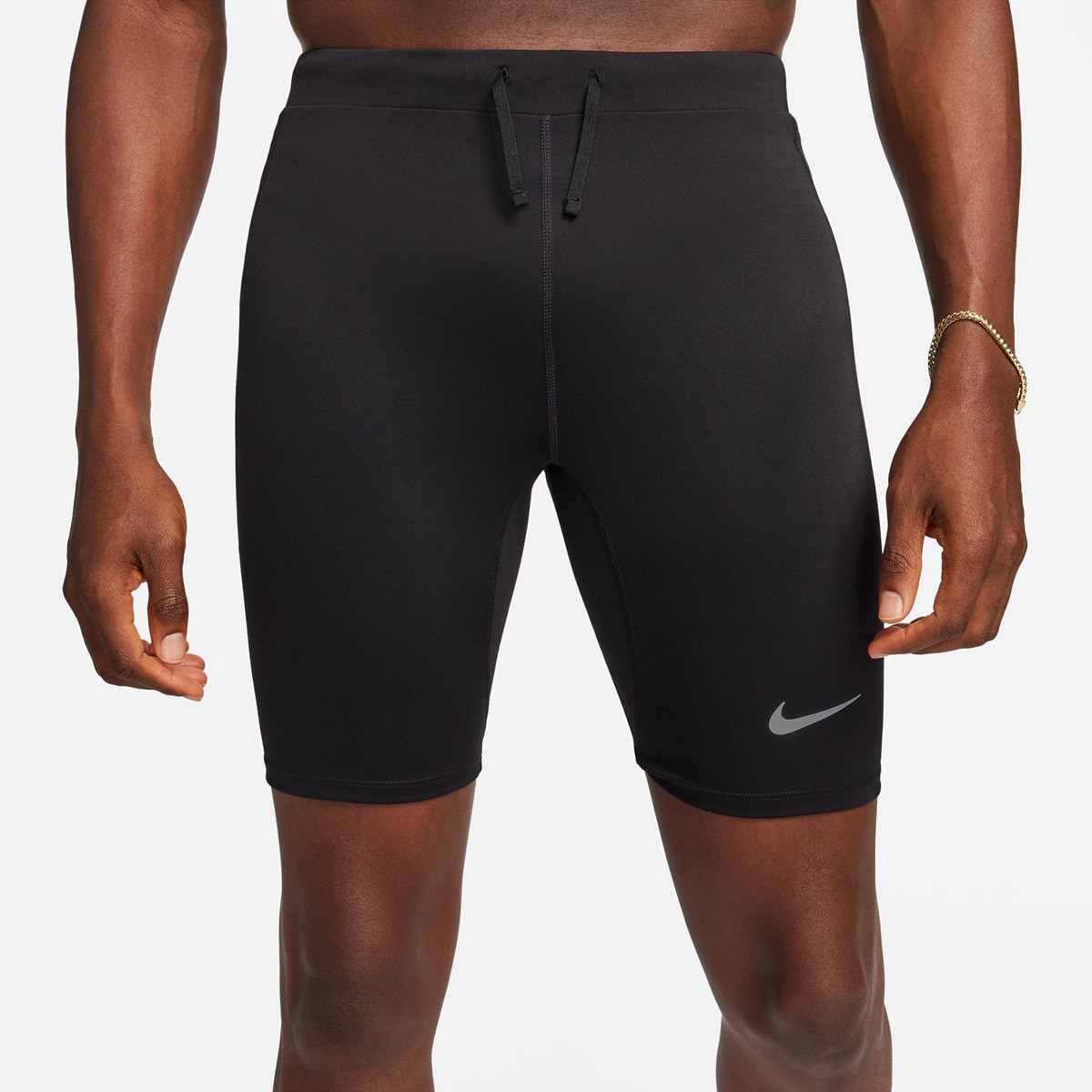 Calças de malha de homem Fast Nike Preto-2