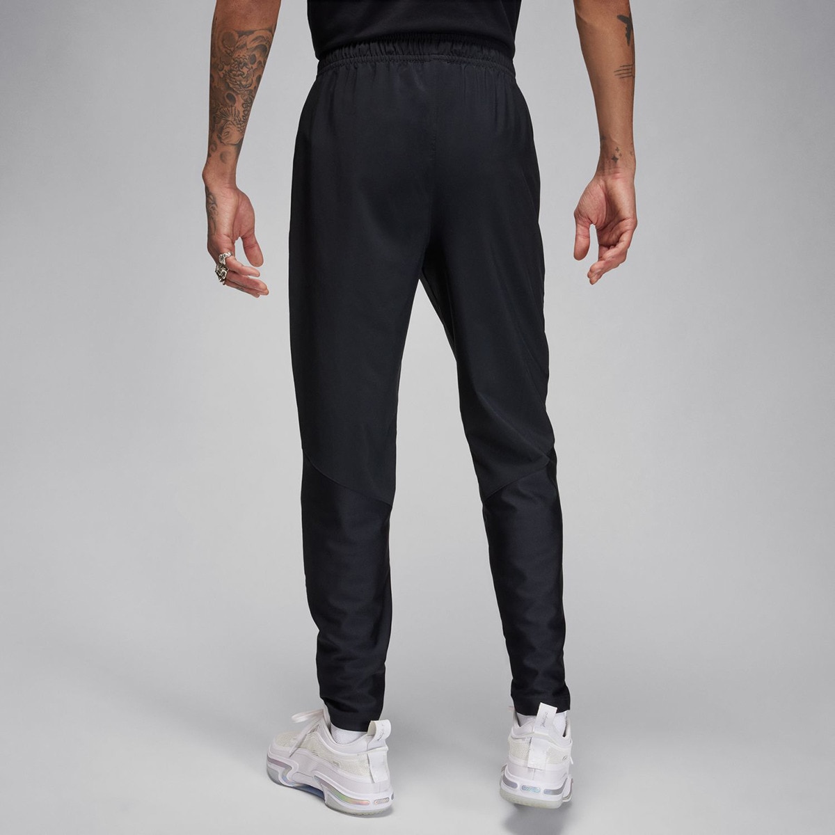 Calças de Homem Sport Preto-2