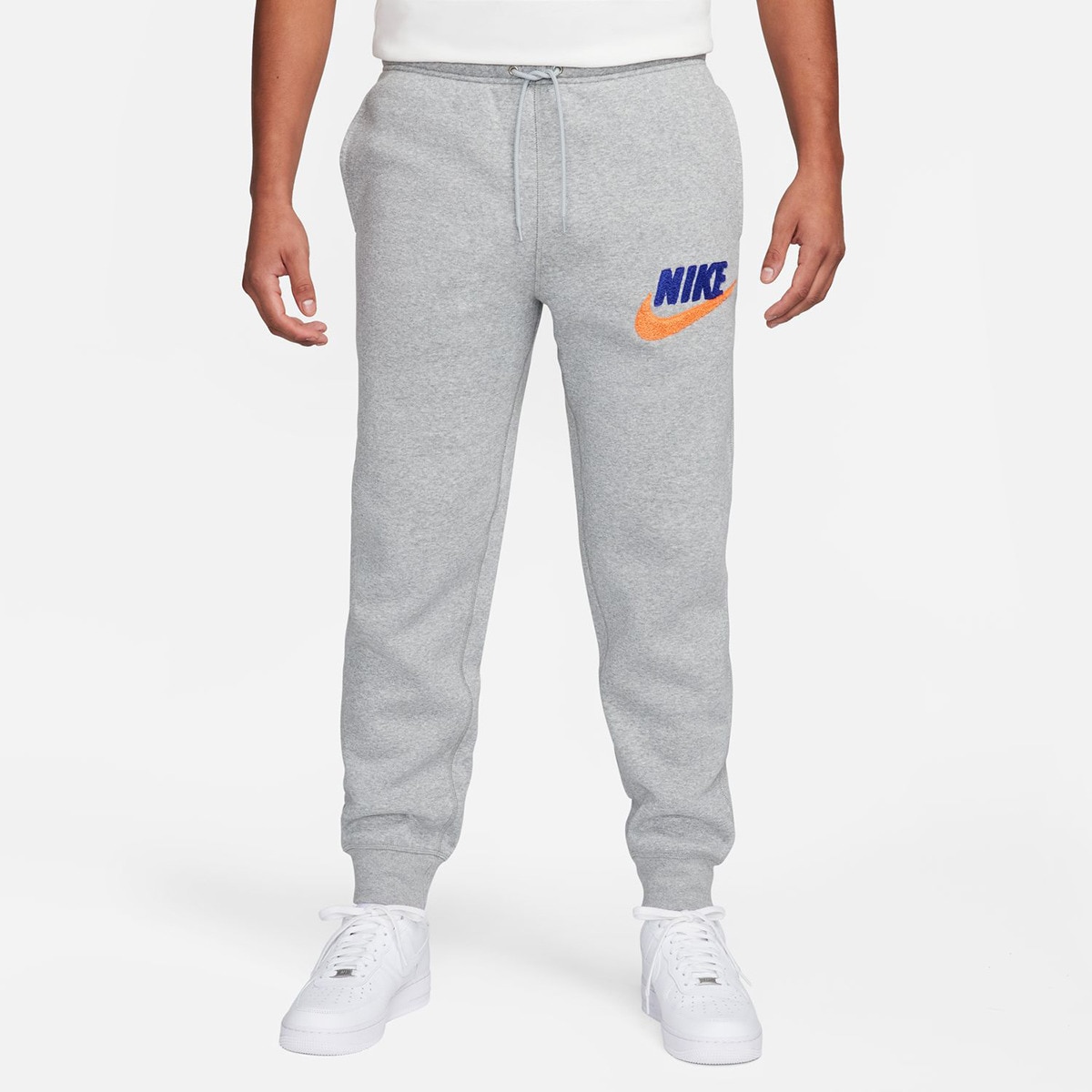 Nike Gris Pantalon Chandal Nike Blanco Pantalones Chandal Hombre