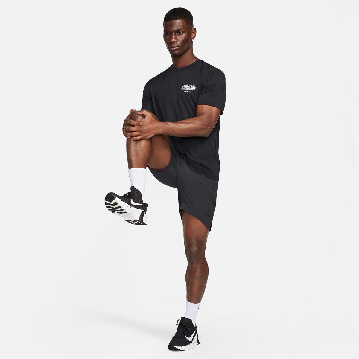 Calções de Homem Flex Rep Preto-4