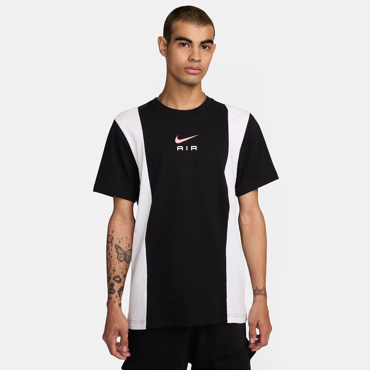 T-shirt de homem Air Nike Preto-1