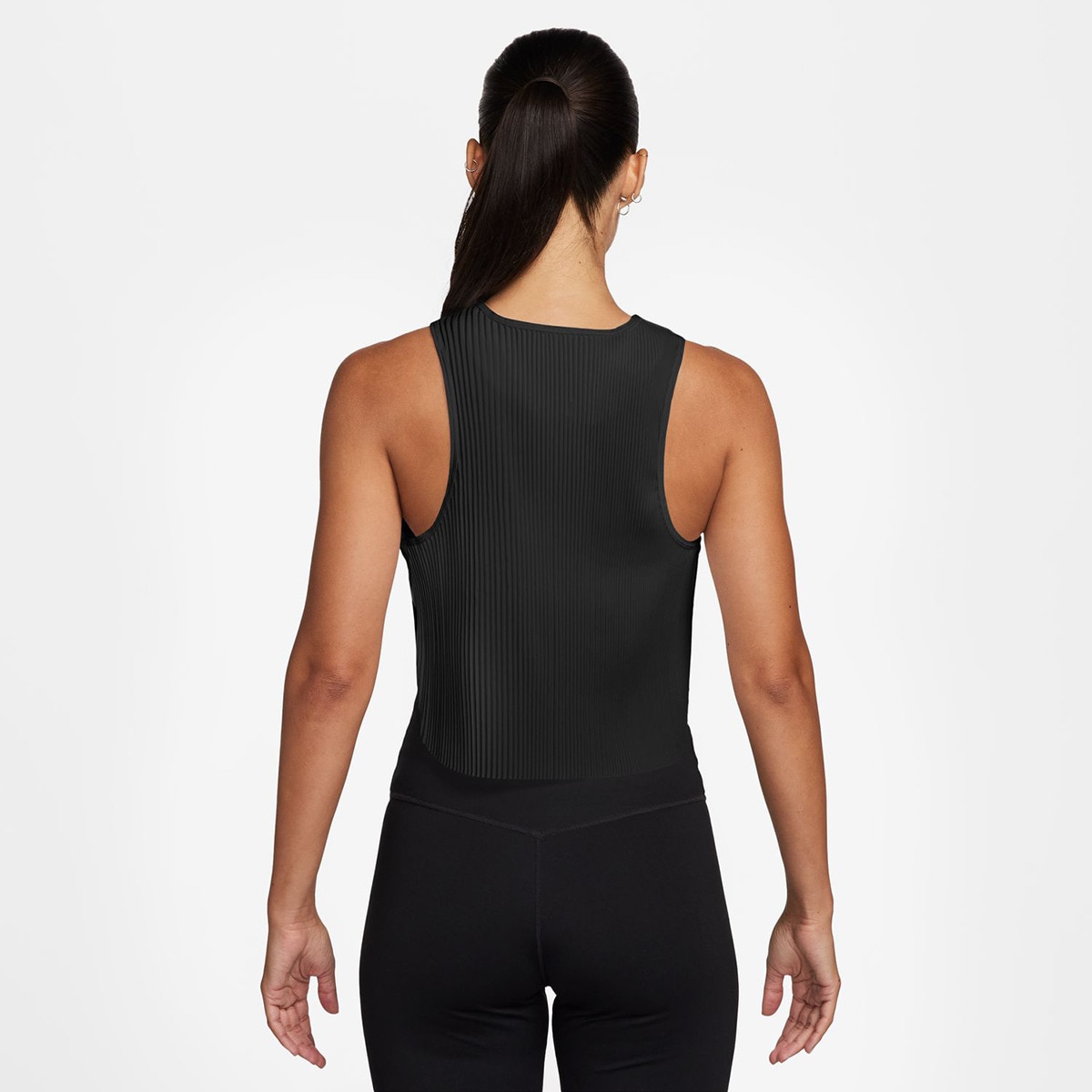 T-shirt de Mulher AeroSwift Preto-2