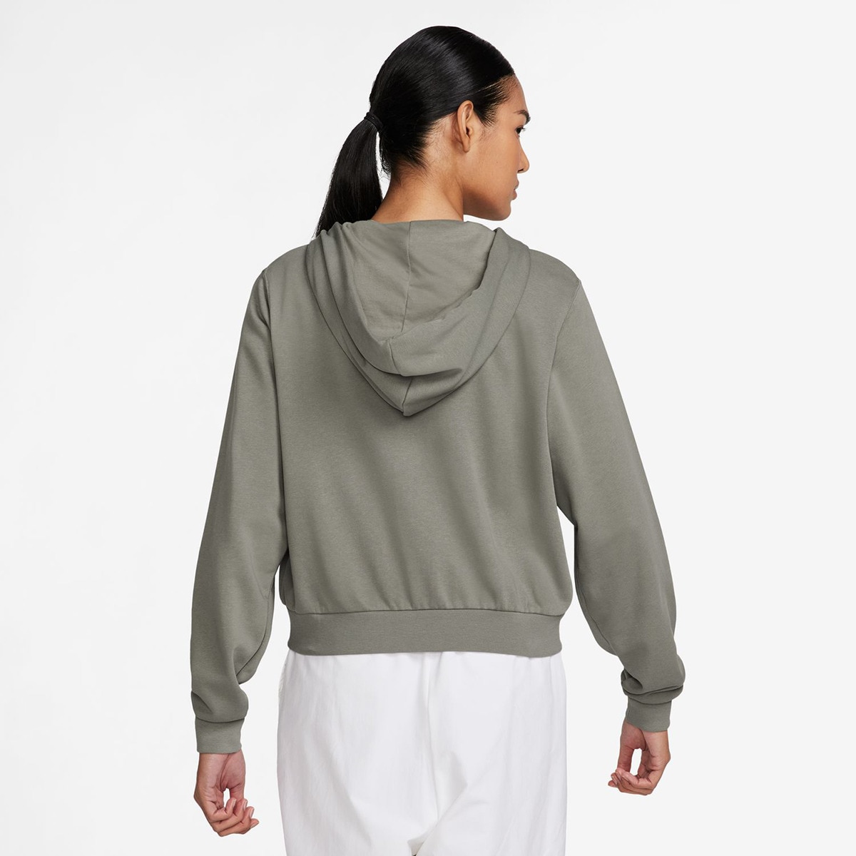 Sudadera de mujer Sportswear Chill Terry Nike L Verde grisáceo