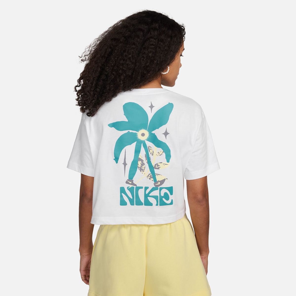 T-shirt de mulher Sportswear Nike Branco-2